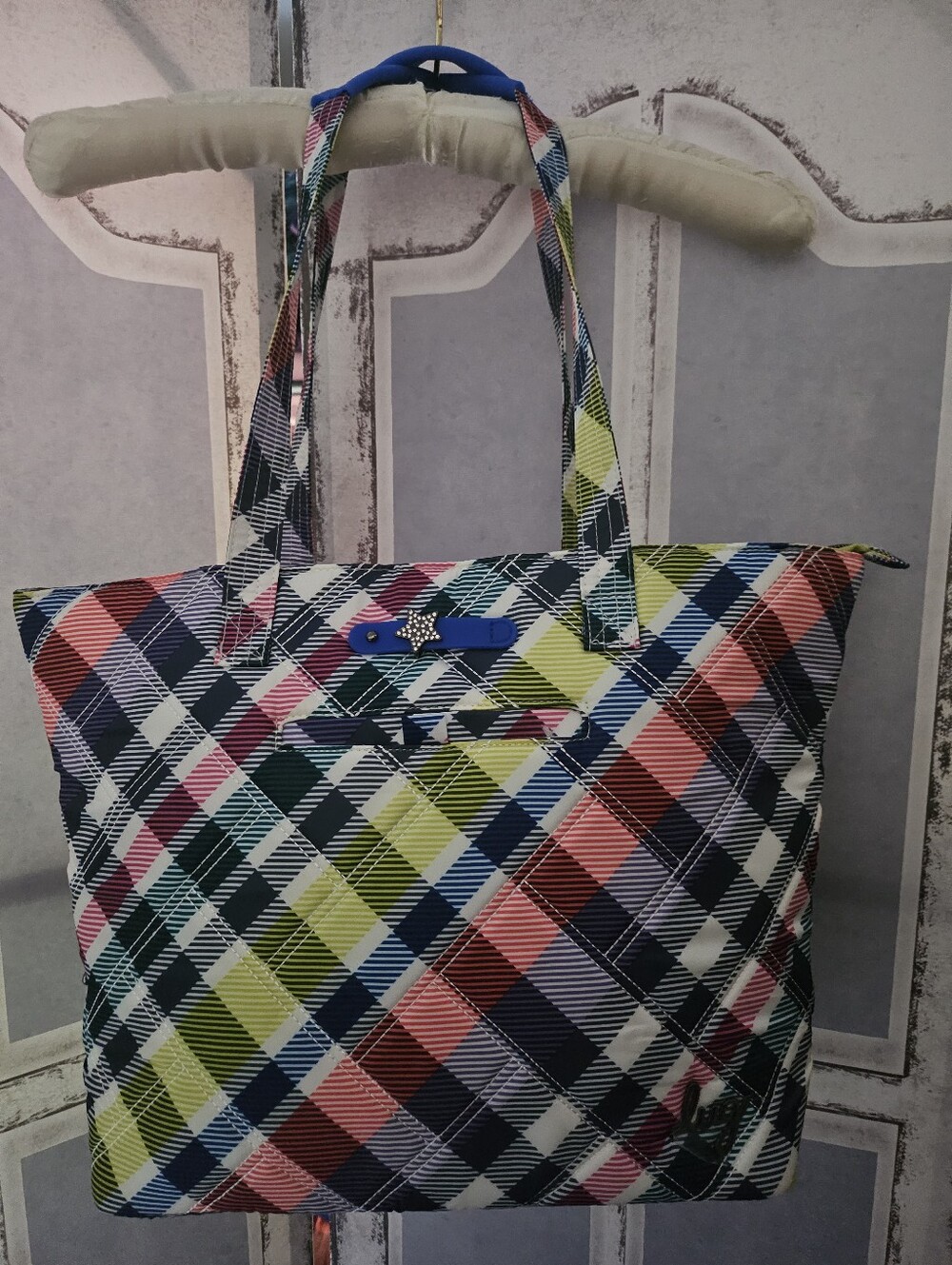 $99 Retail Lug Plaid Skyliner Tote - NWT, Sold Out Everywhere